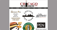 Desktop Screenshot of chicagopenshow.com